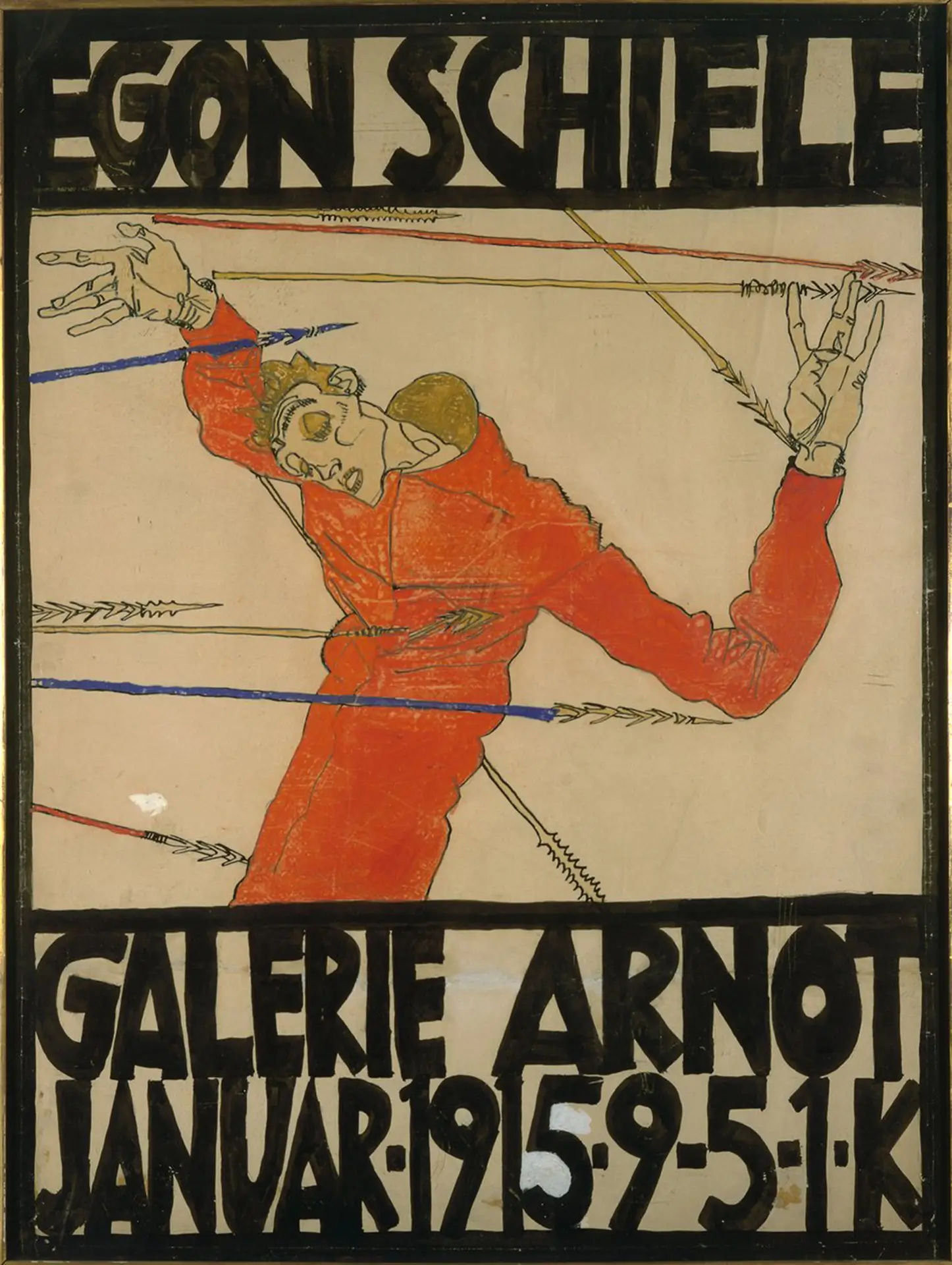 Self-portrait as Saint Sebastian