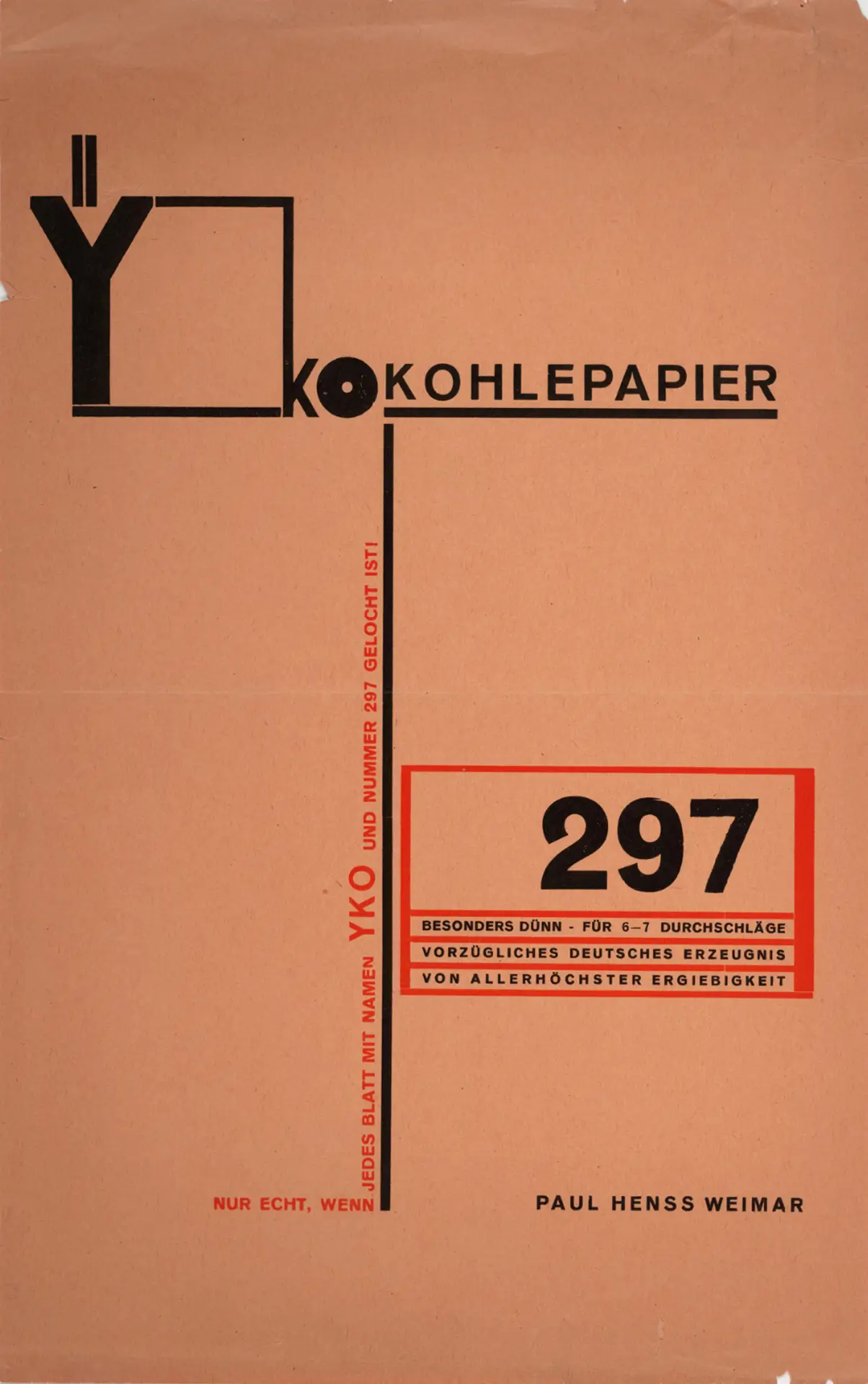 YKO Kohlepapier
