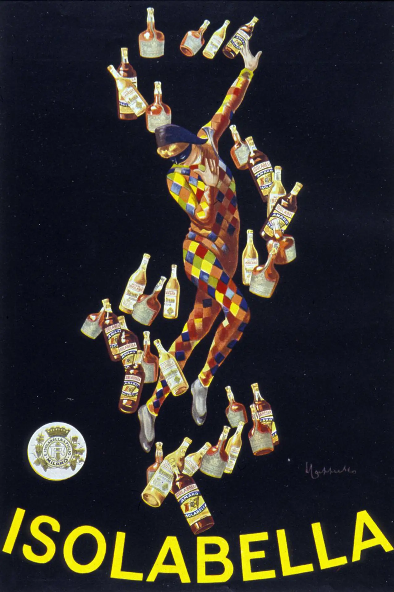 Plakat für Isolabella. Illustration von Leonetto Cappiello