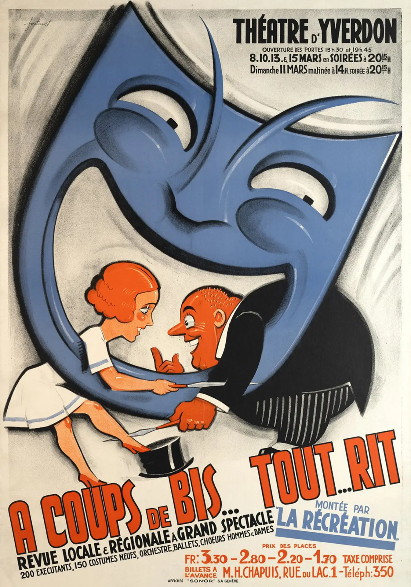 À coup de Bis… Tout… Rit, Théâtre d’Yverdon